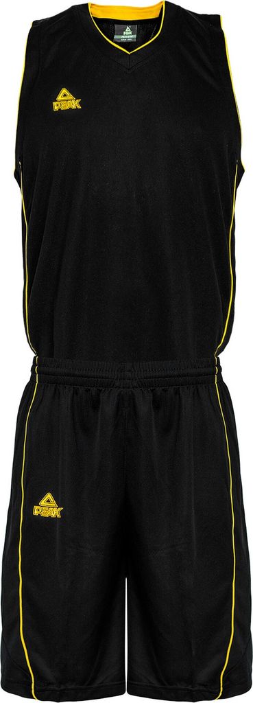 PEAK Trikot Set Team schwarz/gelb 3XL