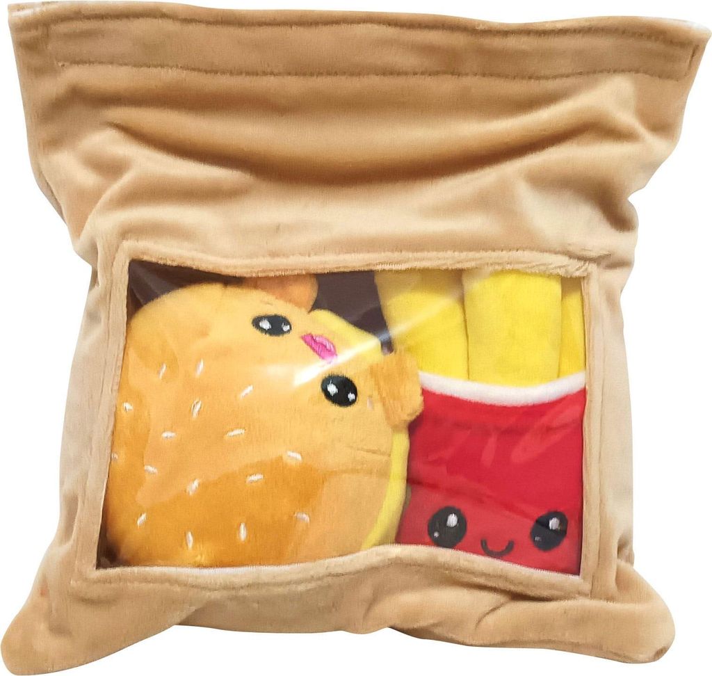Joy Toy Yummis Together Burger & Fries Miś w torbie na Zdjęcie produktu 