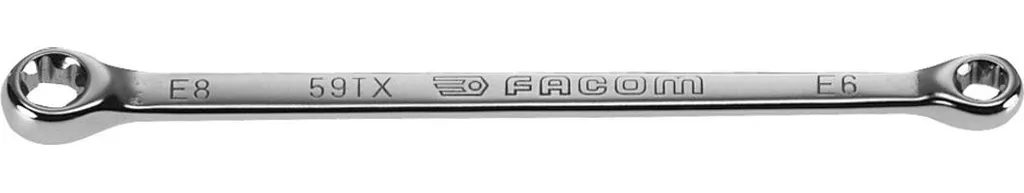 Facom Clé à Douille Torx E14 x E18 Droite - Outillage Haute Précision