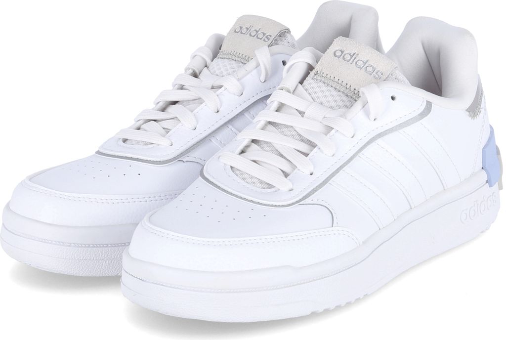 Adidas Postmove Se - Cloud Weiß / Cloud Weiß / Blau Dawn Kunstleder Größe: 37.3 Normal