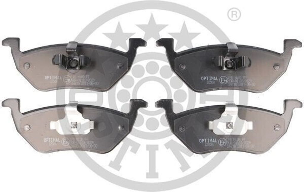 OPTIMAL Bremsbeläge Satz Hinten Bremsklötze für FORD MAVERICK BP-12508