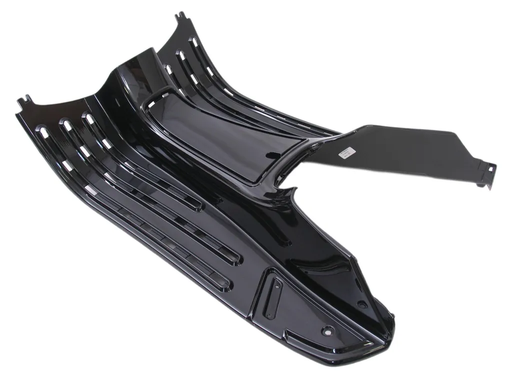 Rétroviseur Edge Treklank Vespa S LX Noir Métallique Vernis Haute Brillance