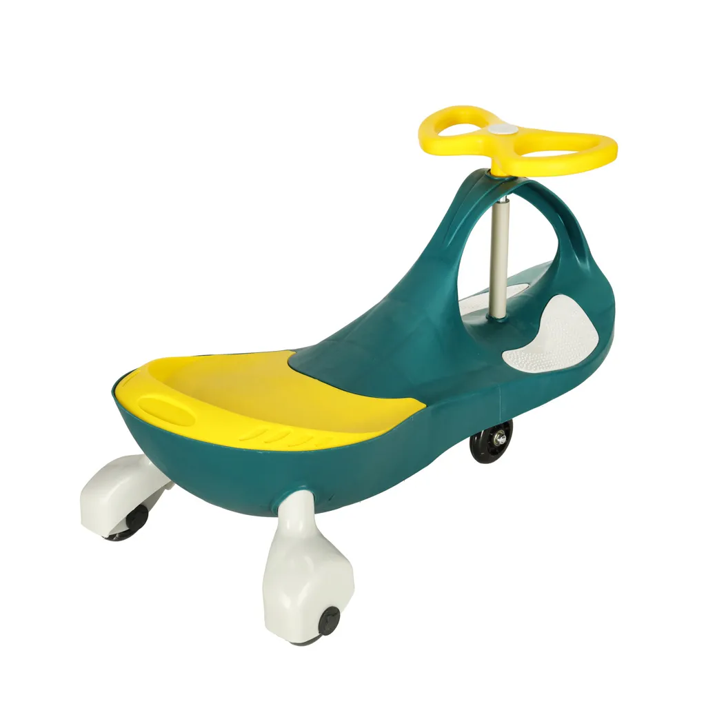 Roues lumineuses Gravity Ride LED vert jaune pour roller et trottinette