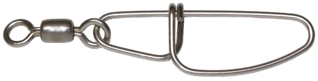 Zeck Stainless Steel Swivel + Snap Wallerwirbel