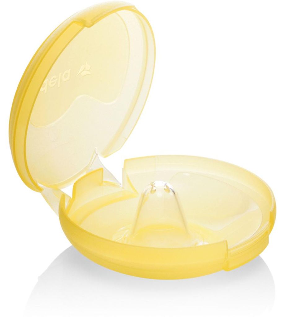 Medela Contact Tepelhoedjes Maat L (1 paar) Productafbeelding 
