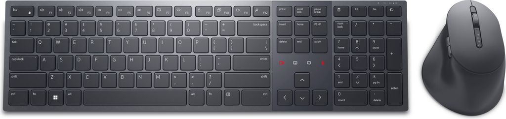DELL Pro Premium Collaboration-Tastatur und -Maus – KM900 - Produktbild 