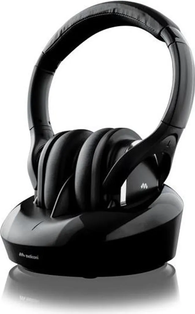 Meliconi Casque TV HP Digital Plus - Écouteurs sans Fil Numériques Noir
