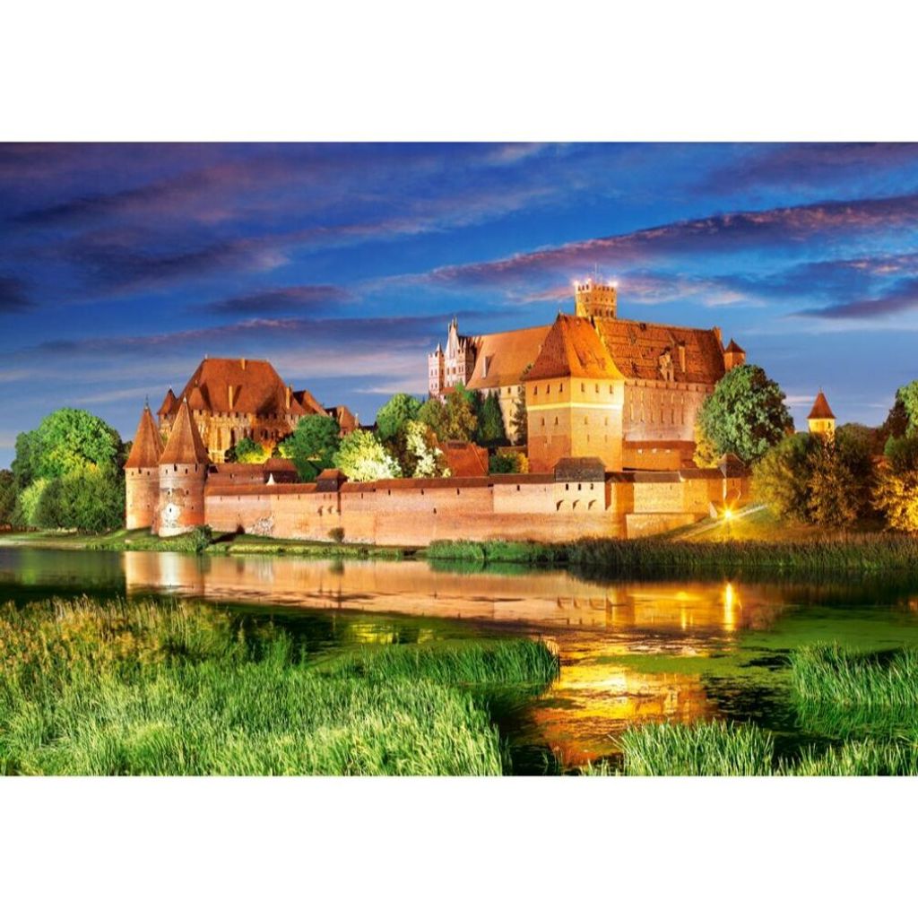 Castorland Malbork Castle Poland Puzzle 1000 Teile C-103010-2
