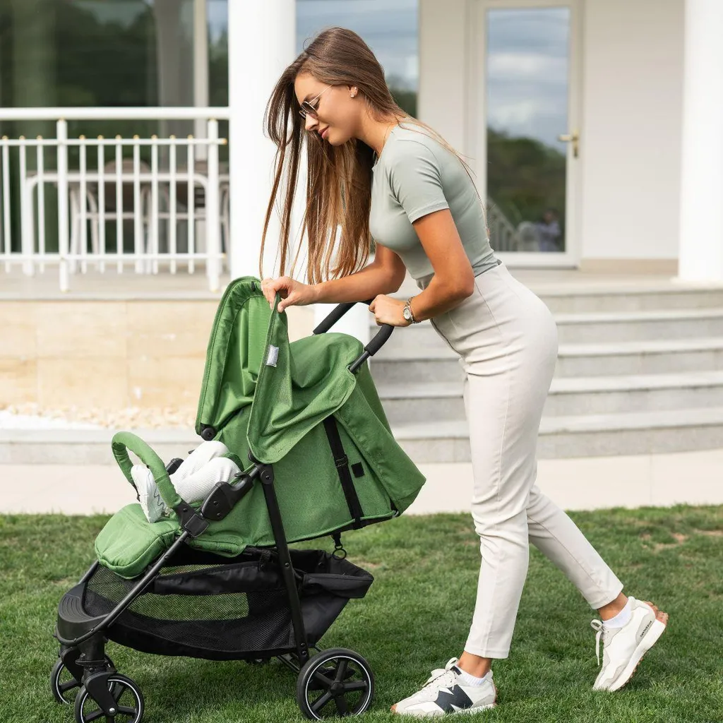 Poussette Landau Lorelli Rom Ingwer - Système de Transport Bébé Complet - 9