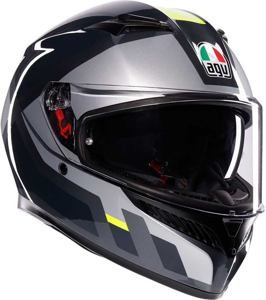 AGV K3 Shade 22.06 Helm, grau, XS (53/54)