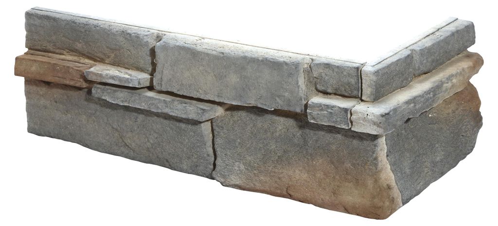STEGU Grenada 4 Eck-Wandverblender Betonoptik Graphit Produktbild 