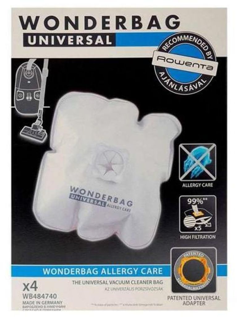 Vrecko do vysvaa, Rowenta WB484740, WonderBag Endura, vreck Obrázok produktu 