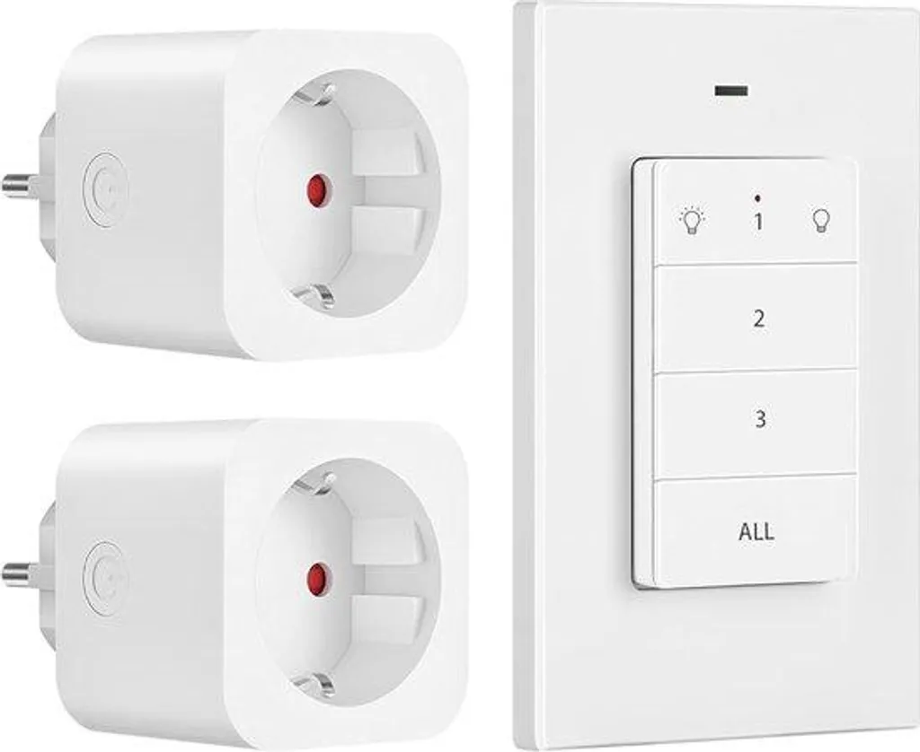Prises sans fil pour lampes et luminaires télécommande portée 30 m