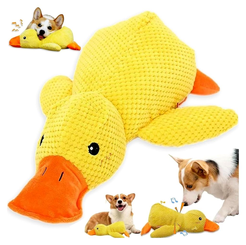 Kleine Gelbe Ente Hundespielzeug für Hunde