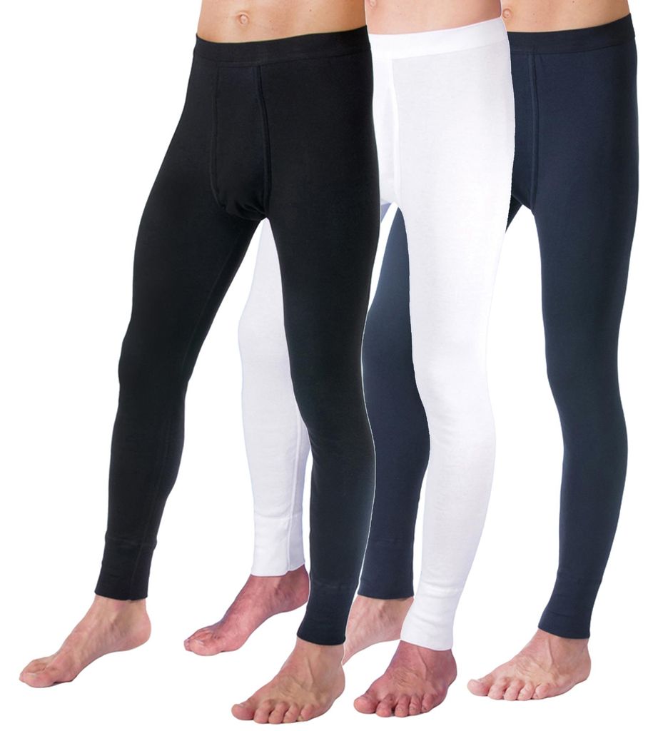 HERMKO 3540 Herren lange Unterhosen mit Eingriff und Produktbild 