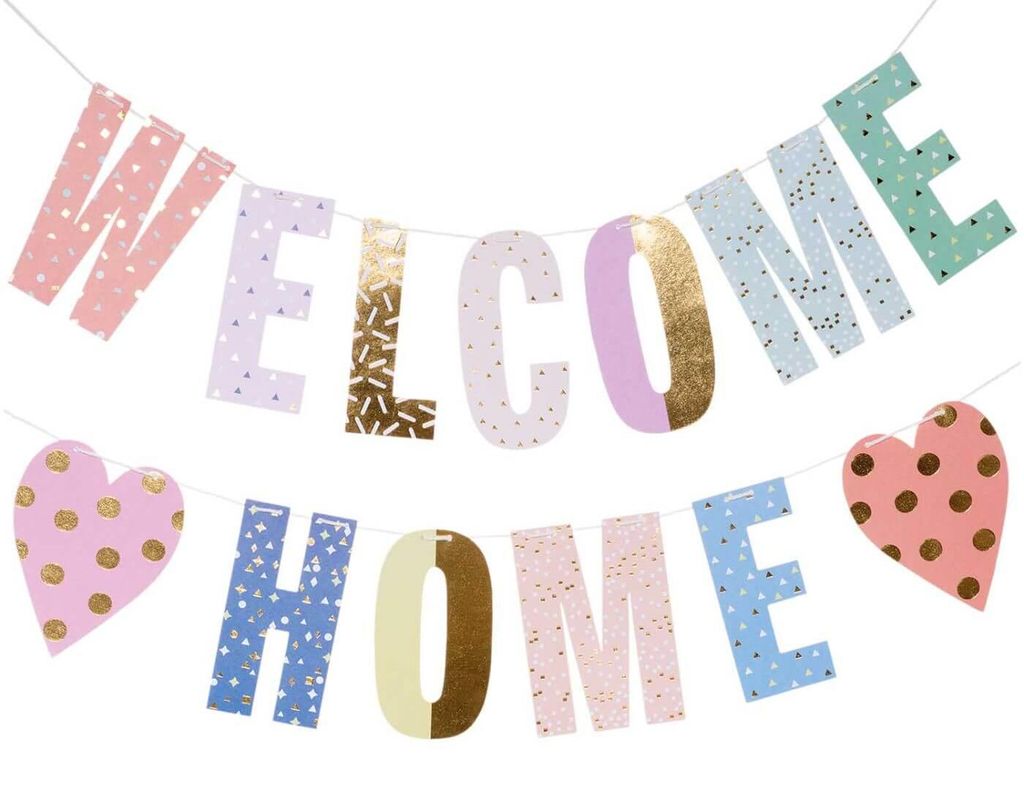 Paper Poetry Girlande Welcome Home Produktbild 