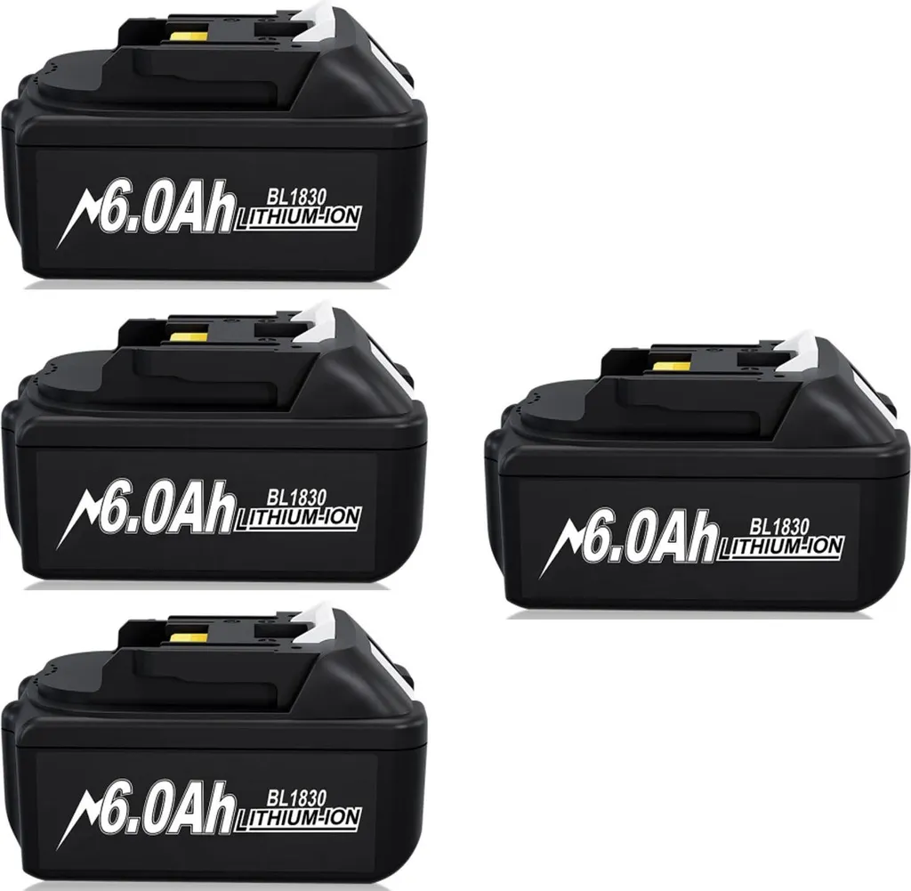 Pistolet de nettoyage sans fil rechargeable 18V avec batterie Li-Ion 6Ah