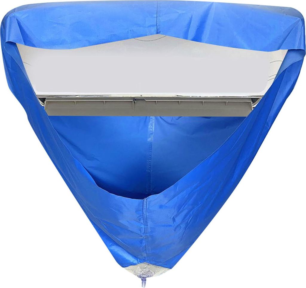 Klimaanlagenreinigungsabdeckung Trichter Form Wasserbeutel wasserdicht Q 533 klein mit Rohr