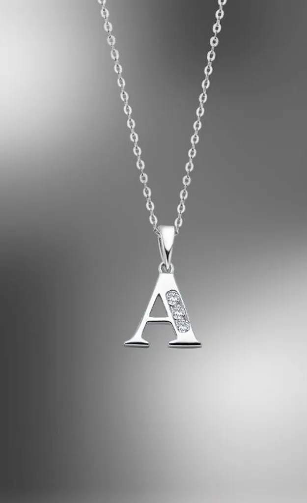 Gioielli Lotus Silver LP3054-1/A Collana Iniziale A Argento 925 Donna