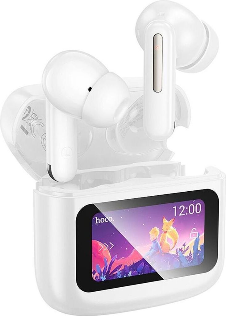 HOCO kabellose Ohrhörer bluetooth mit Touchscreen TWS EQ14 weiß