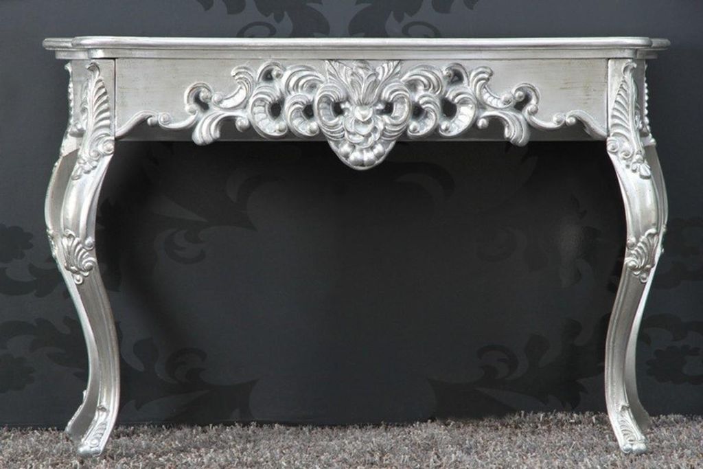 Casa Padrino Barock Konsolentisch Silber - Damen Produktbild 