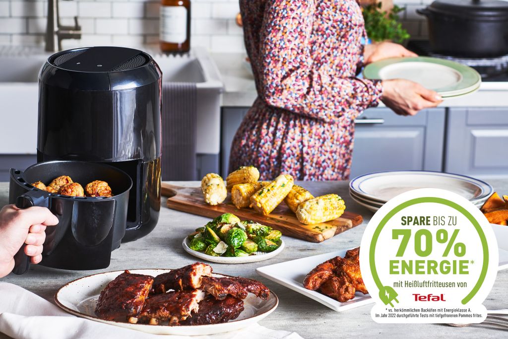 Tefal EY3018 Easy Fry Compact Digital Heißluftfritteuse Produktbild 6