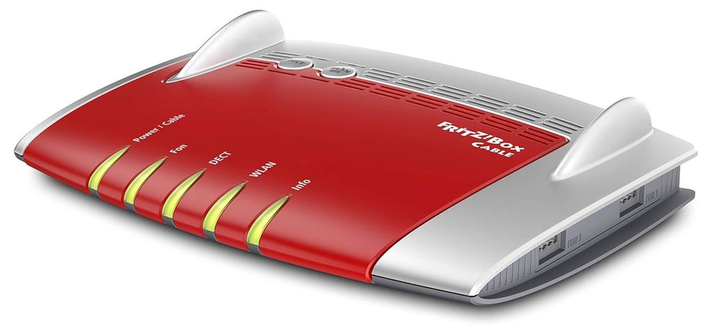 FRITZ! Box 6490 Cable, Wi-Fi 5 (802.11ac), Dual-Band (2,4 Produktbild  KI-generiertes Bild