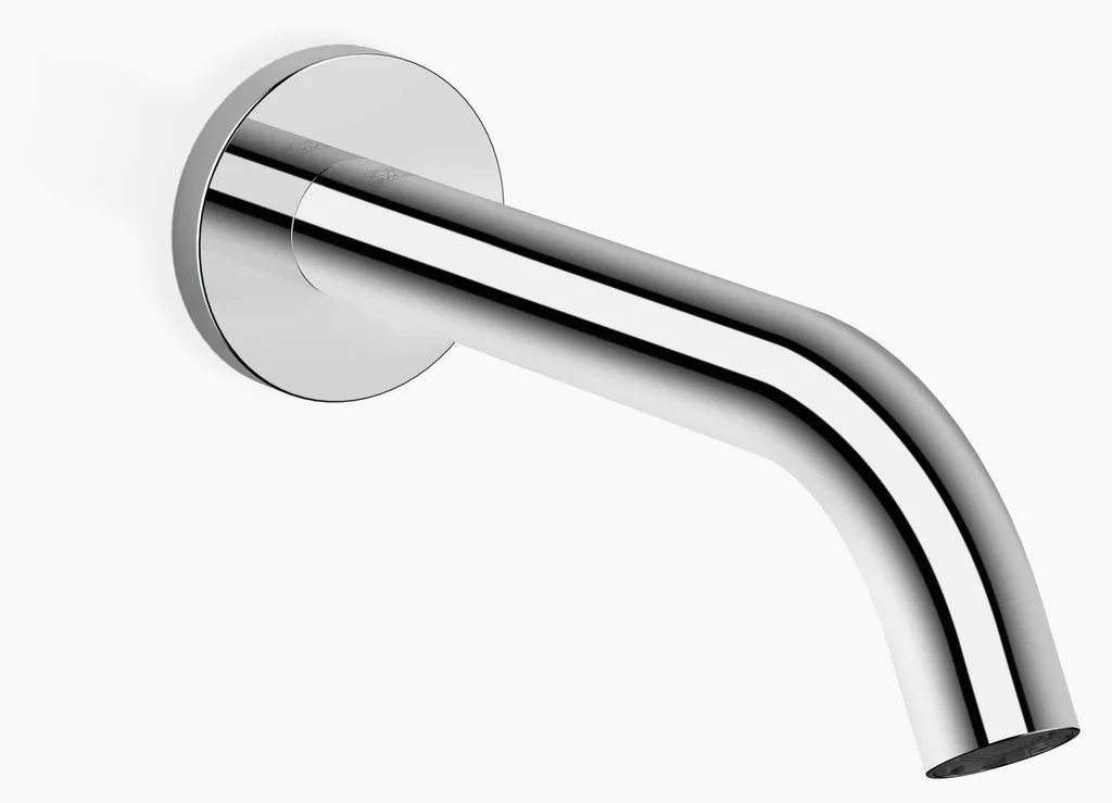 Bec déverseur baignoire mural design META Dornbracht chrome 1/2 pouce