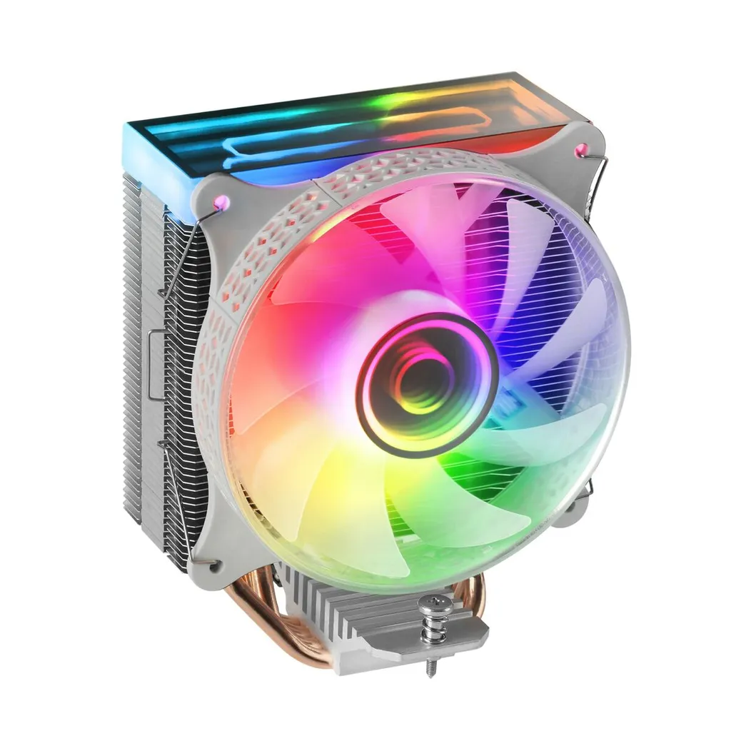 Raffreddamento CPU Mars Gaming MCPU-VRW Bianco ARGB 12cm