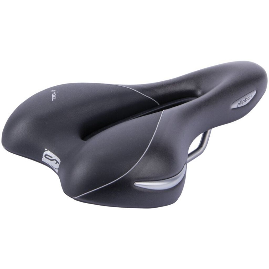 Contec Ct Sattel Elliptic+ Trekking, Unisex, Schwarz Produktbild 