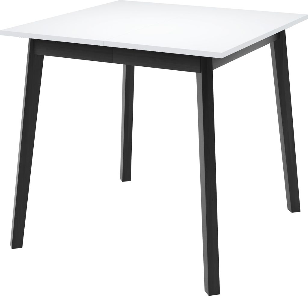 Masseno ESSTISCH MARCO S 85 cm - 125 cm / 85 cm x 77 cm Ausziehbar Esszimmertisch, Küchentisch, Quadratischer Tisch, Modern Design