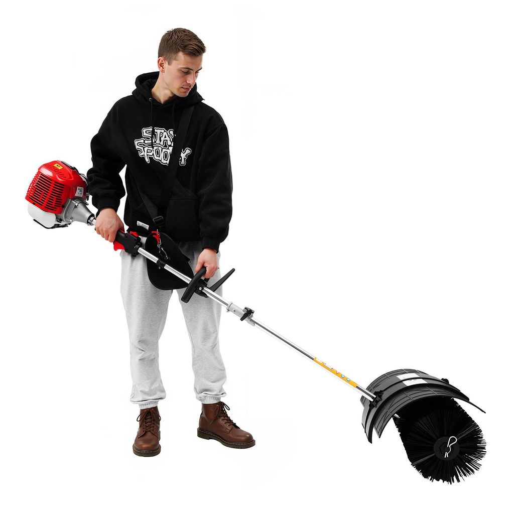 52cc 2 taktní benzínový zametač Zametací motor Broom Snow Obrázek produktu 