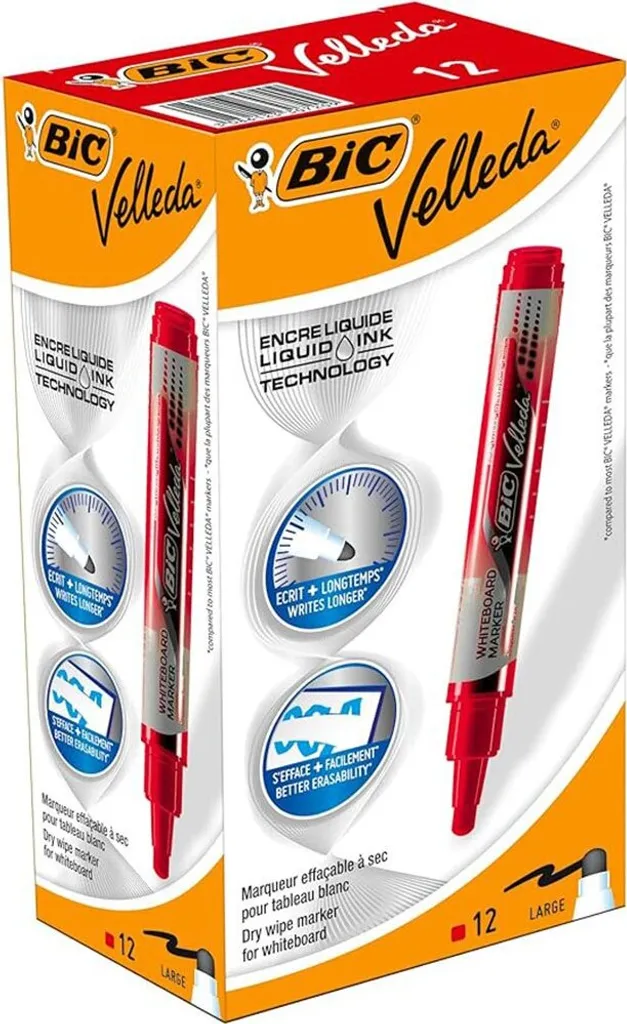 Bic Velleda Penna serbatoio 12 unità Taglia unica