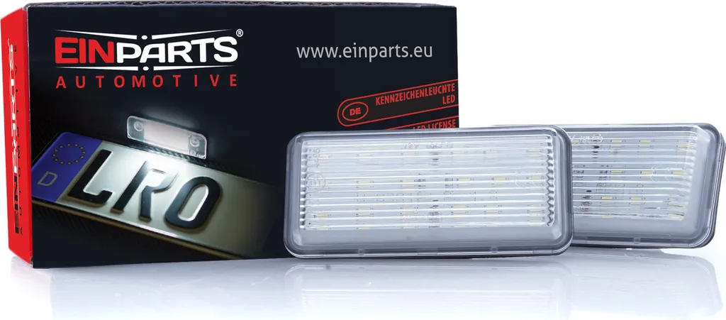 Éclairage LED Plaque d'Immatriculation 6000K pour Toyota Land Cruiser