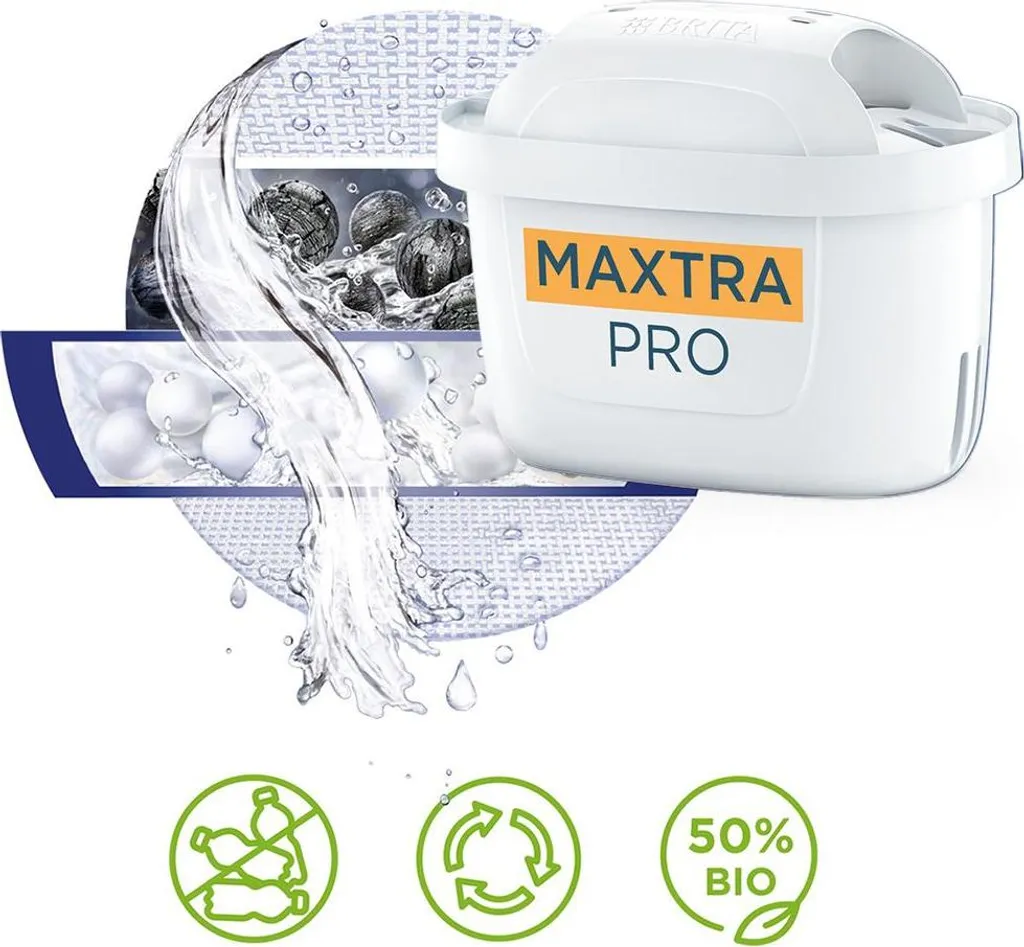 Brita MAXTRA PRO Extra Kalkschutz 6 Pack - Acqua Sicura e Buona per Bimbi - 15