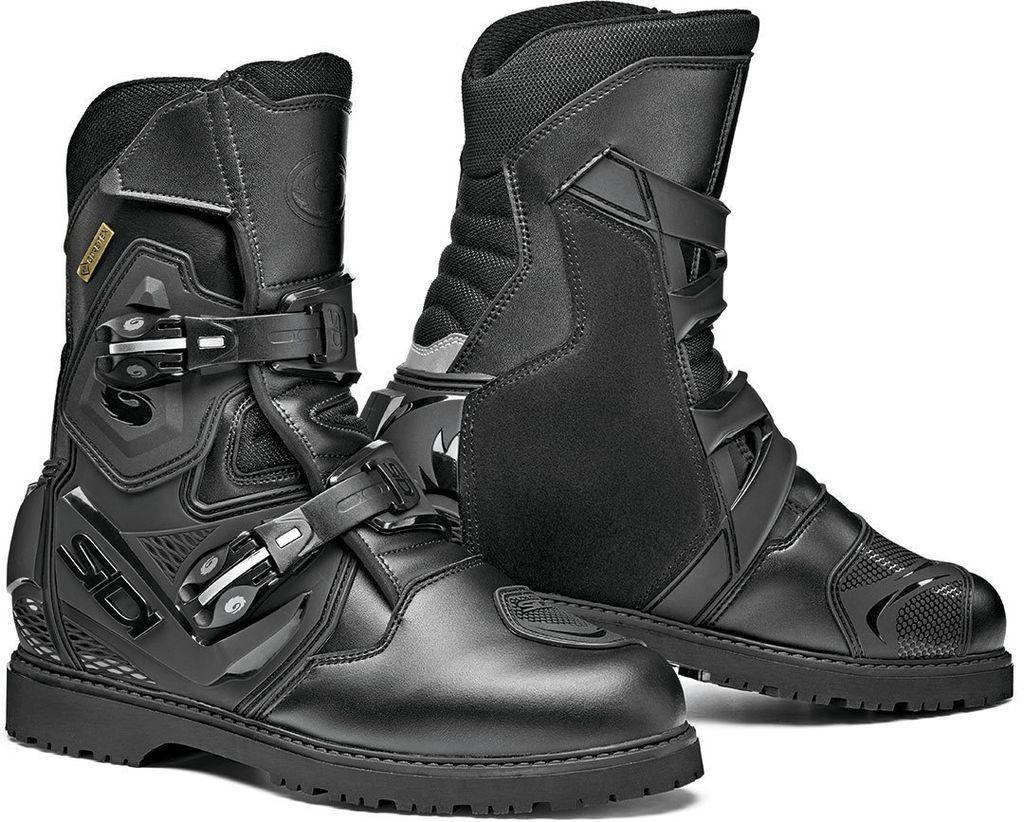 Stivali da moto Sidi Mid Adventure 2 Gore-Tex (Nero, 43) Immagine del prodotto 