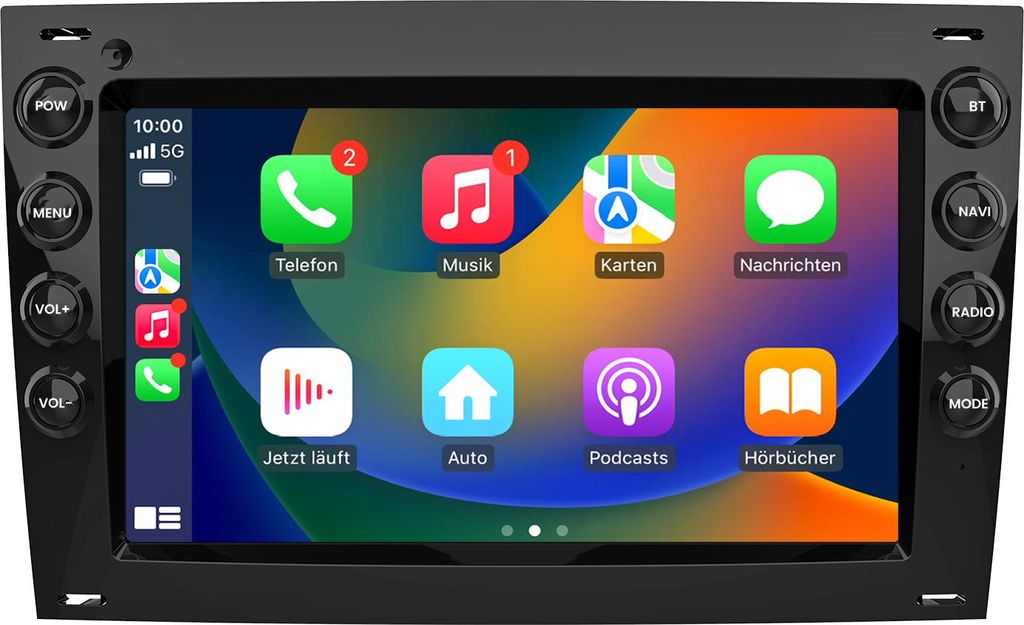 Android Autoradio 7 Zoll 64 GB für Renault Megane (2002–2009) mit CarPlay & Android Auto Navigation & Bluetooth