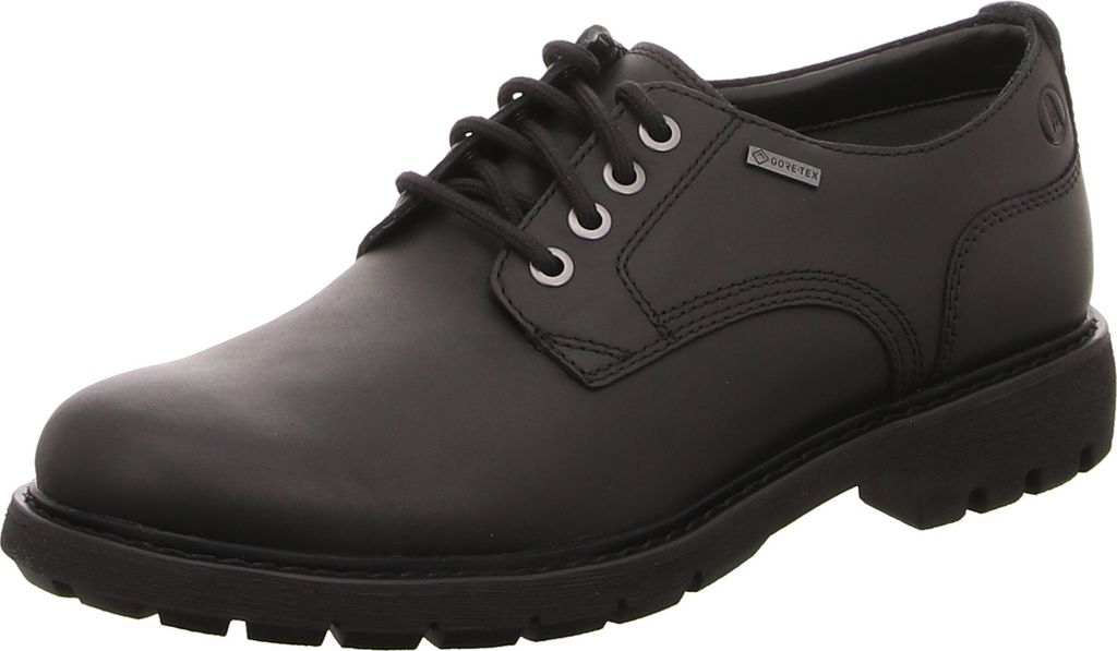 Clarks Schnürhalbschuhe bequem in schwarz, Gr. 10.5 Produktbild 14