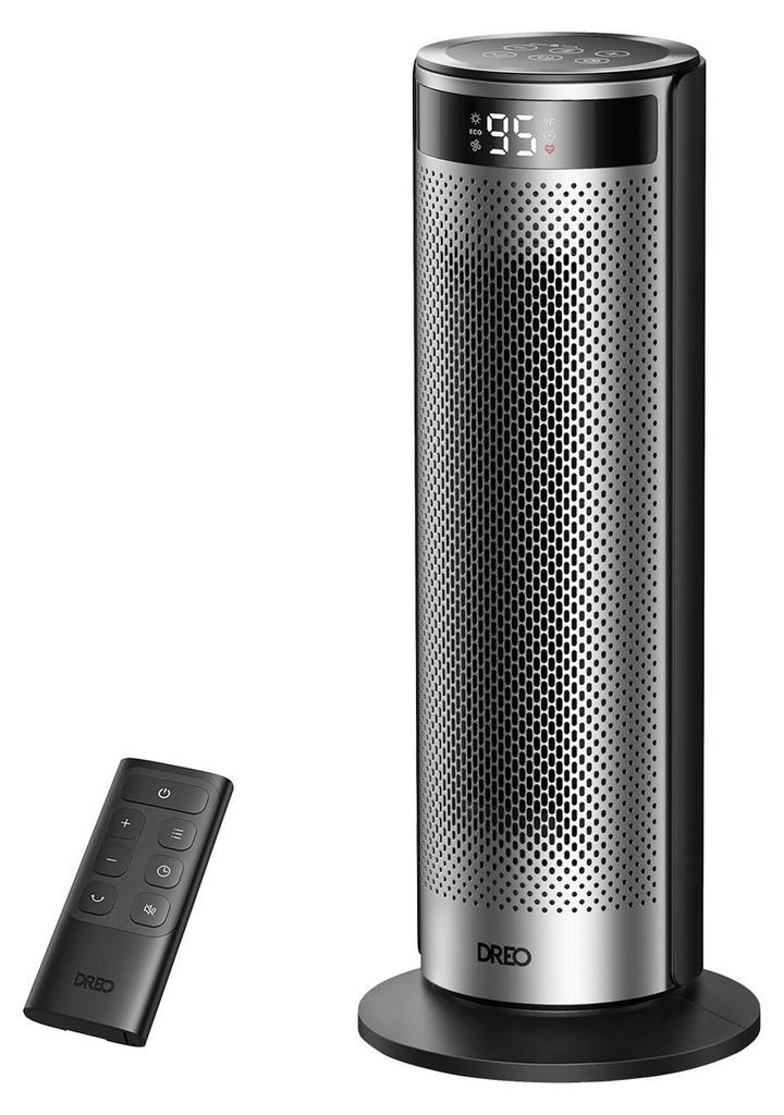Dreo Solaria 628 radiateur électrique, 2000 W, double Image du produit 