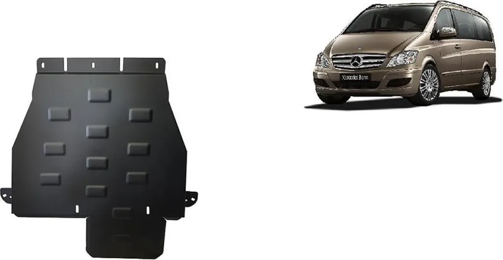 Évitez les casses de boîte sur Mercedes Viano W639 4x4 avec cette protection