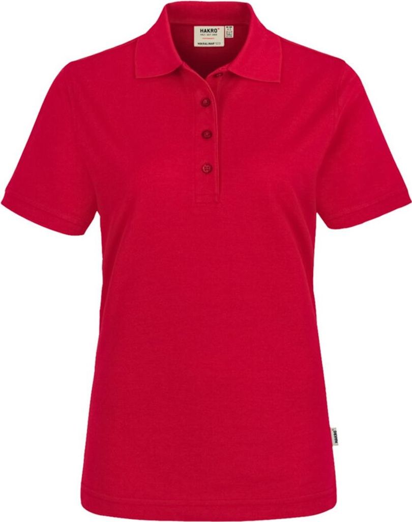 HAKRO Hakro Damen Poloshirt Mikralinar ECO #369 Gr. 5XL rot