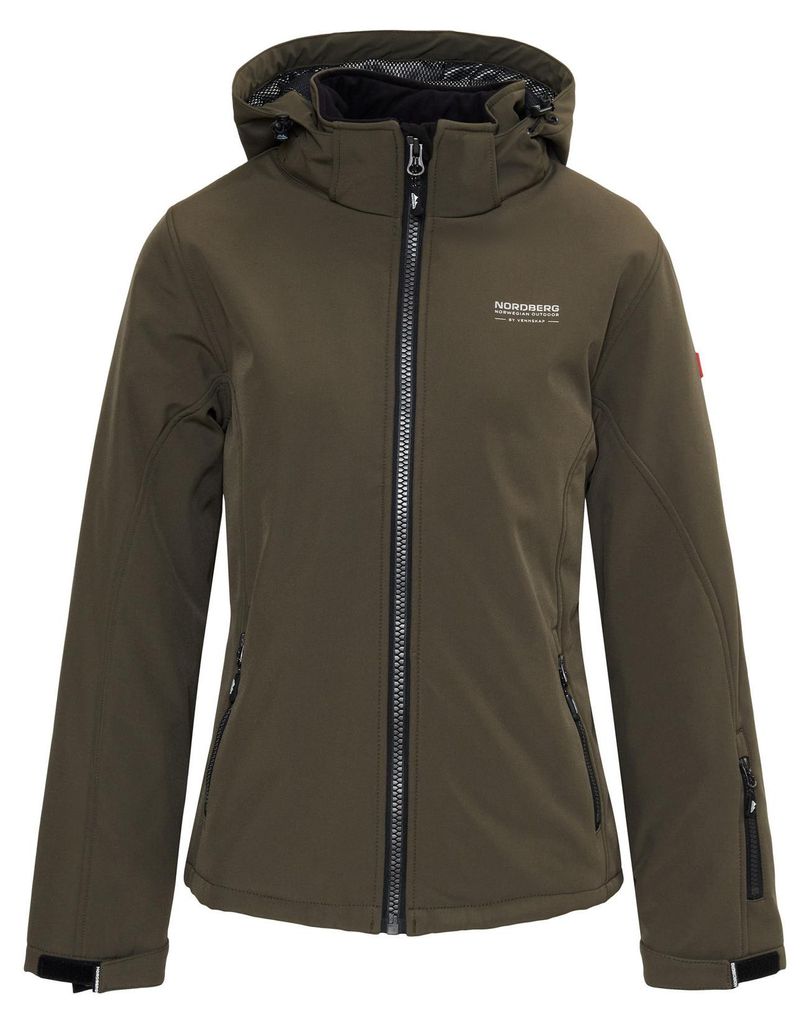 Nordberg Shirley Winterjacke - Damen - Softshell - Army - Produktbild 