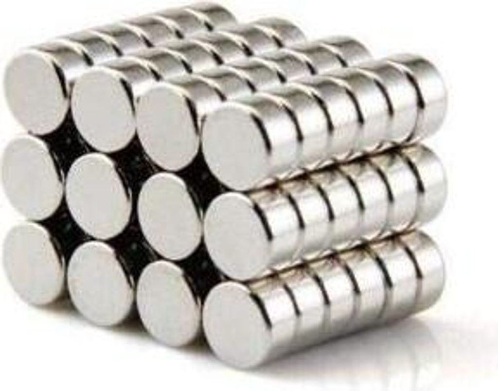 Neodym Magnete Starke Super Magnete Scheibe 6x3 mm 5 Stück Glas-Magnetboards, Magnettafel, Whiteboard, Tafel, Pinnwand, Kühlschrank