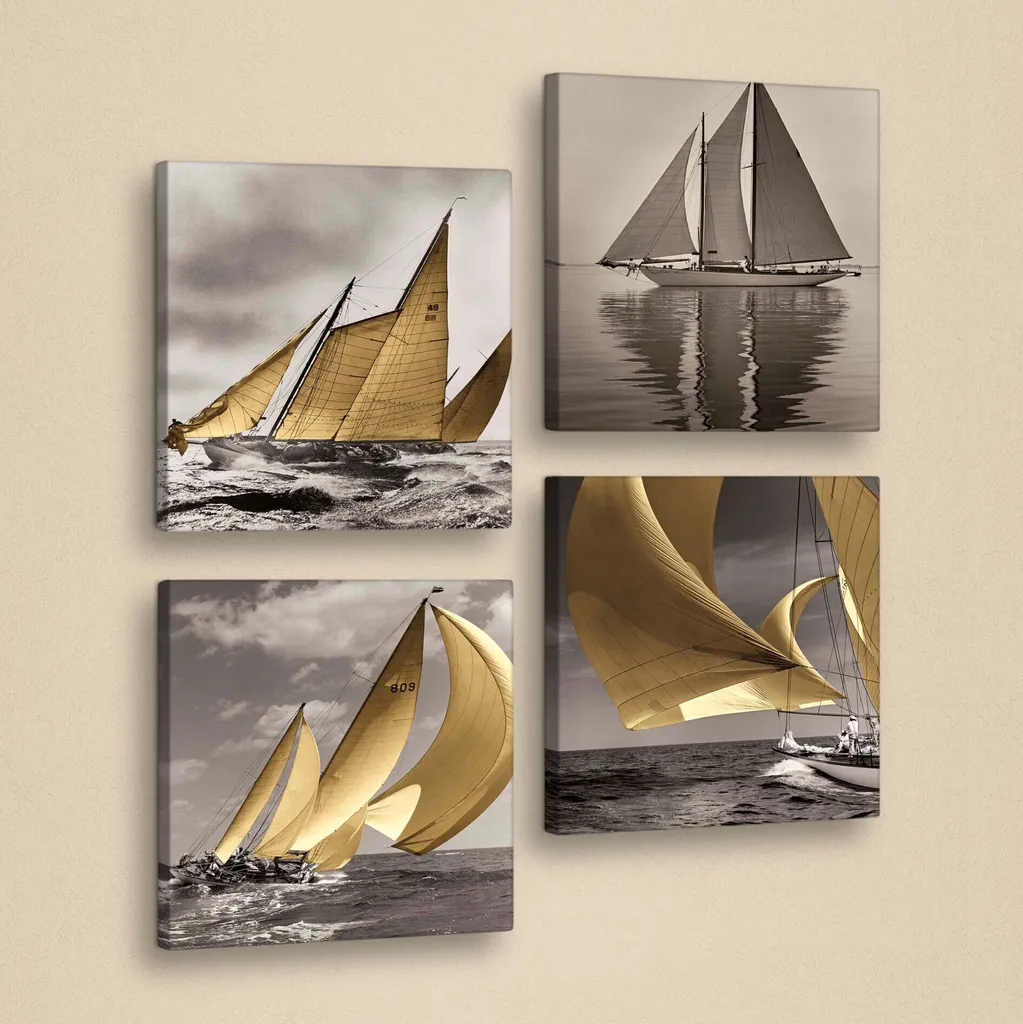 Offerta Quadro Wallity Almıla EVL4360 Grigio 33x33 Cuoio Sintetico
