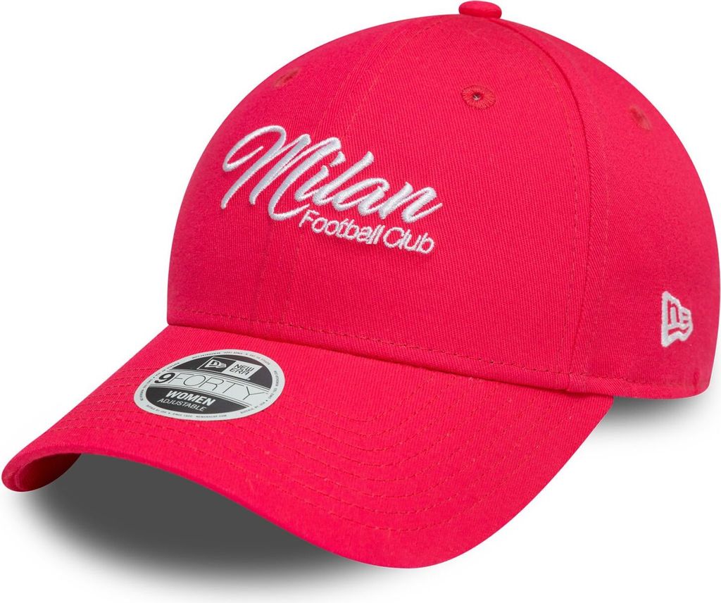 New Era 9Forty Damen Cap - AC Mailand Script bright pink
