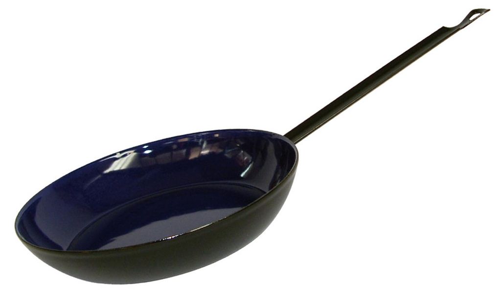 RIESS 0565-025, Rund, Allzweckpfanne, Schwarz, Blau, Produktbild 