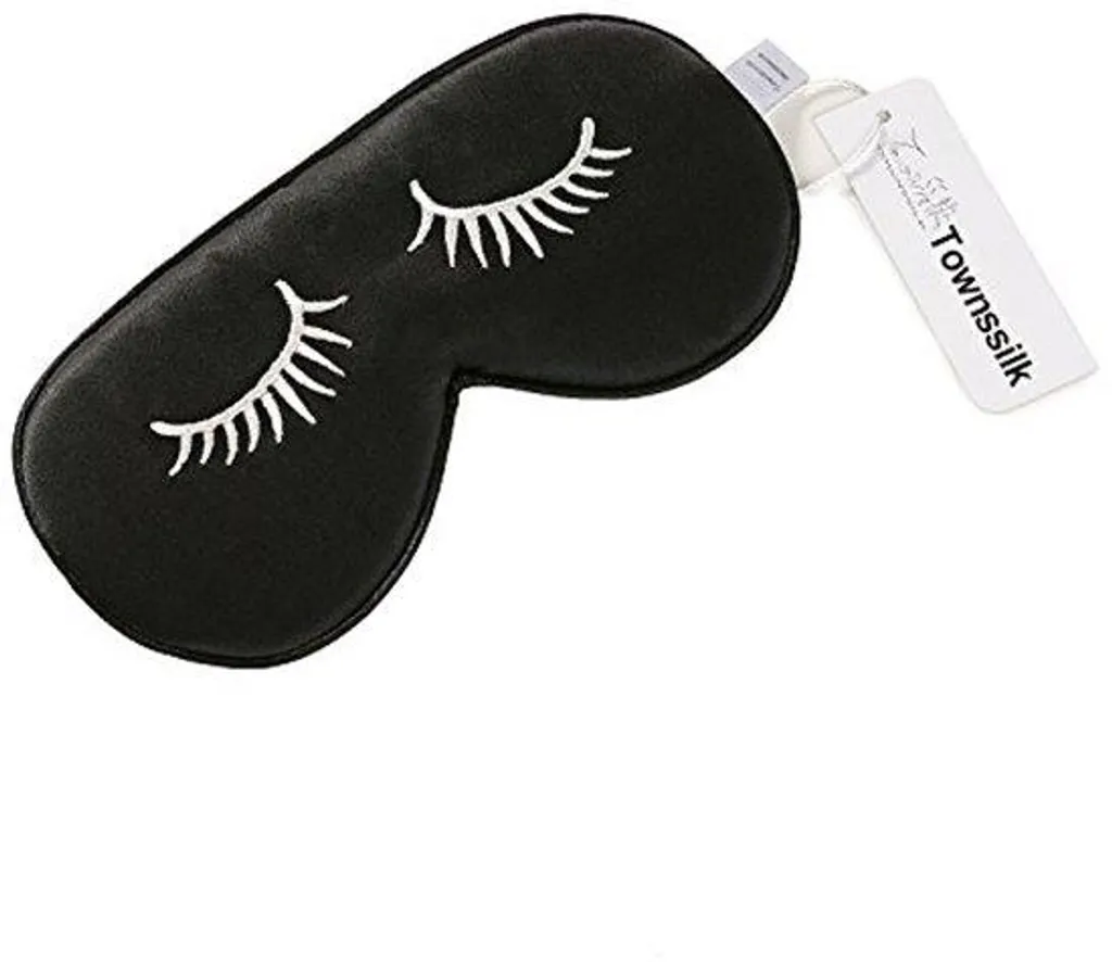 Bandeau de sommeil réglable en satin, confort premium et douceur max