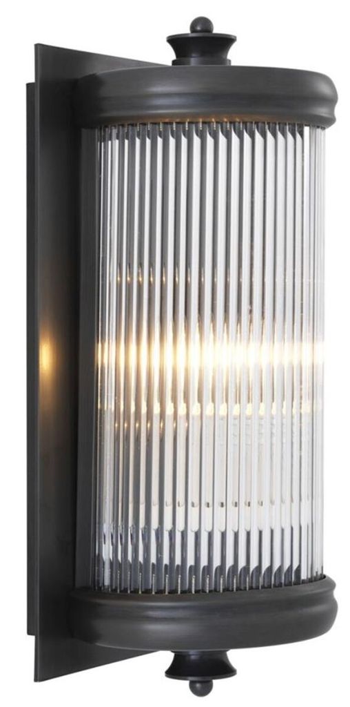 Casa Padrino Luxus Wohnzimmer Wandlampe Bronze 13 x 11 x H. Produktbild 