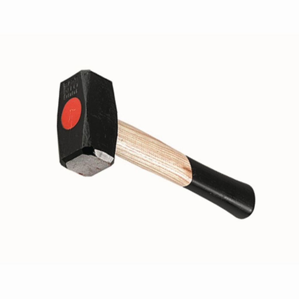 Ironside IR101010, Stein Hammer, Stahl, Holz, Schwarz, Holz, 1 kg