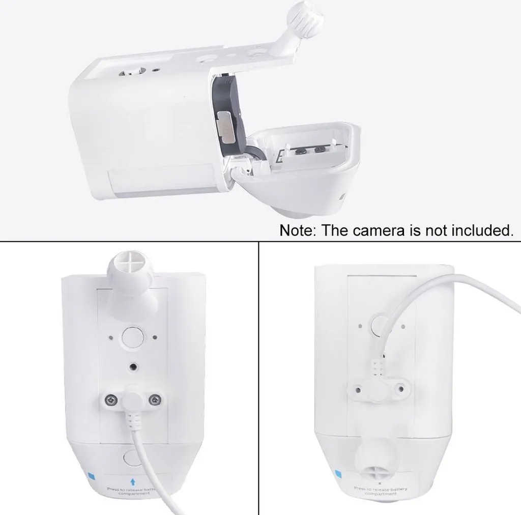 Cavo Di Alimentazione Per Fotocamere Spotlight Cam | Resistente Alle Intemperie, Lunghezza 7.6 Metri | Con Adattatore, Sicuro E Ignifugo
